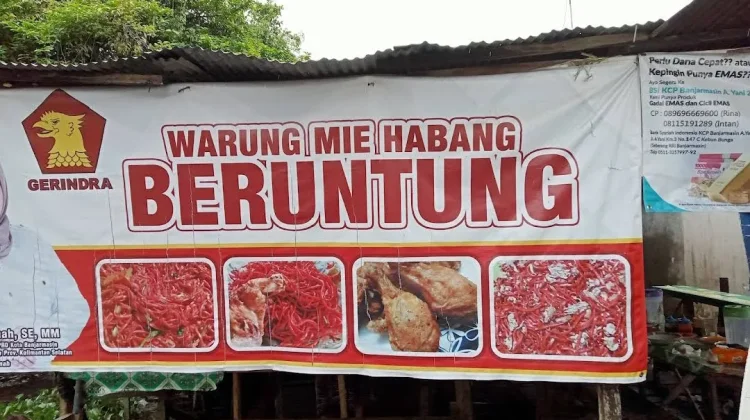 Pindah Lokasi, Mie Habang Beruntung Makin Laris