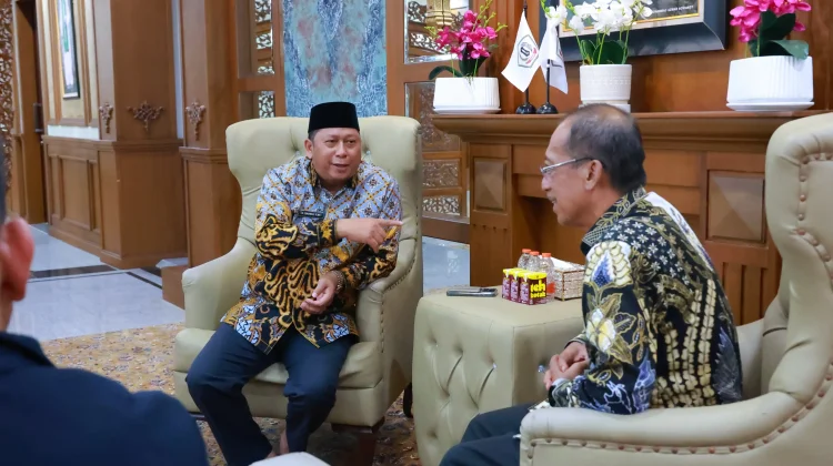 Bupati Barito Kuala Terima Audiensi PLN Kalsel Bahas Pembangunan Listrik Desa