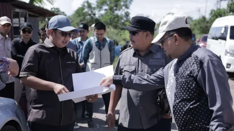 DPRD Kalsel Monitoring Hibah Jalan Desa di Batola