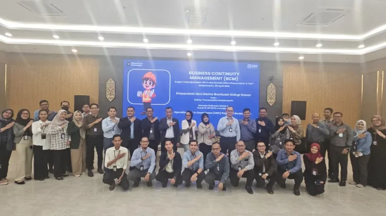BRI Region 14 Banjarmasin Gelar Sosialisasi Bantuan Hidup Dasar