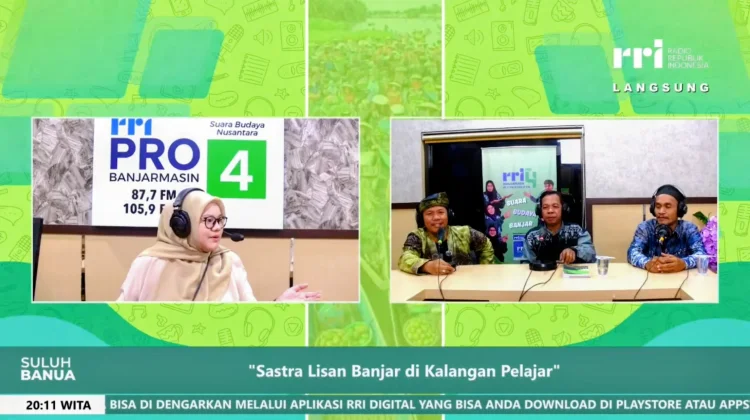Minimnya Minat Pelajar, Sastra Lisan Banjar Terancam Punah