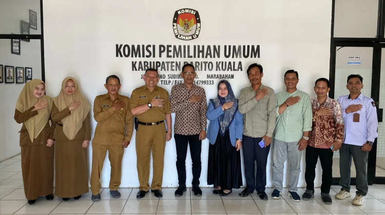 Dinas Pemberdayaan Masyarakat dan KPU Bahas Pilkades Batola