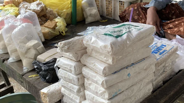Tahu Tempe di Pasaran Banjarmasin Masih Stabil, ditengah Kenaikan Harga Kedelai
