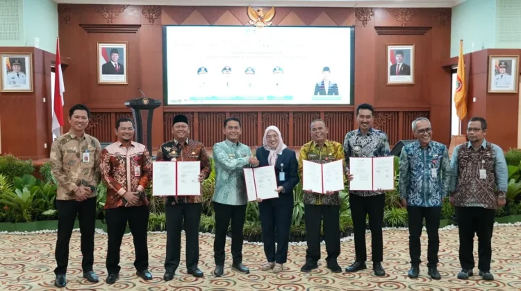 Pemprov Kalsel Teken Rencana PSEL Aglomerasi Banjarmasin Raya