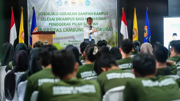 Menteri Lingkungan Hidup Dorong Gerakan Pilah Sampah di ULM Banjarbaru