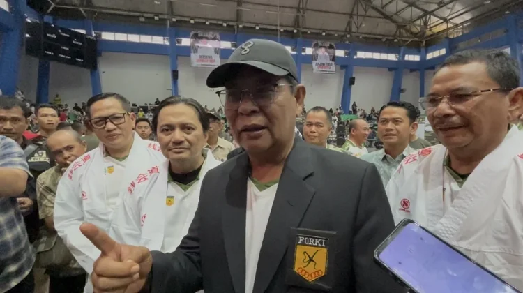 Junjung Tinggi Sportifitas, Pesan Ketua Forki Kalsel di Kejuaran Piala Pangdam