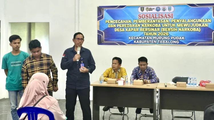 Sosialisasi P4GN Desa Kapar Wujudkan Lingkungan Bersih Narkoba