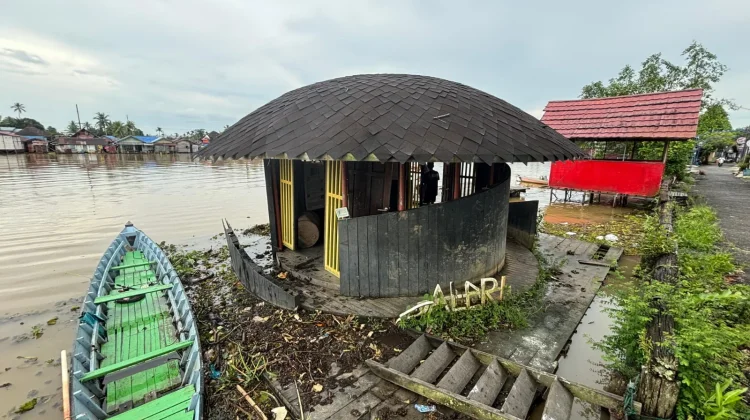 Dulu Megah, Kini Terbengkalai! Galeri Sasirangan Sungai Jingah ‘Terkunci’ Status