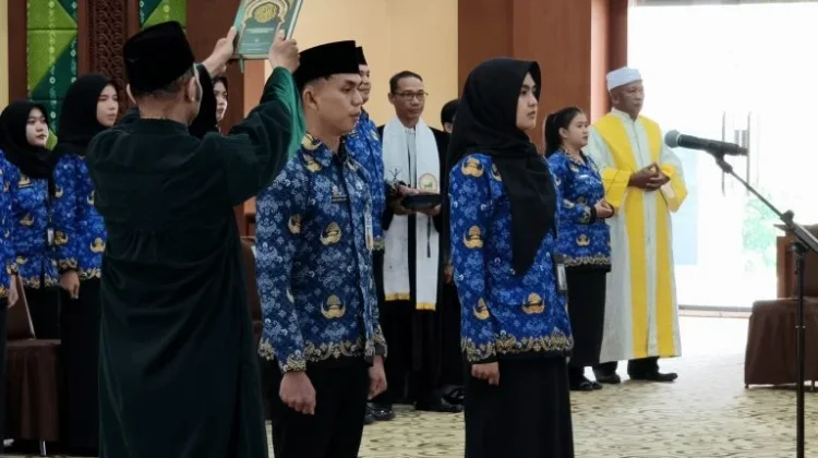 129 PNS Pemprov Kalsel Diambil Sumpah dan Janji