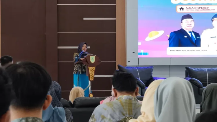 Dispersip Kalsel Gelar Sosialisasi Sertifikasi Pustakawan Tingkat Provinsi