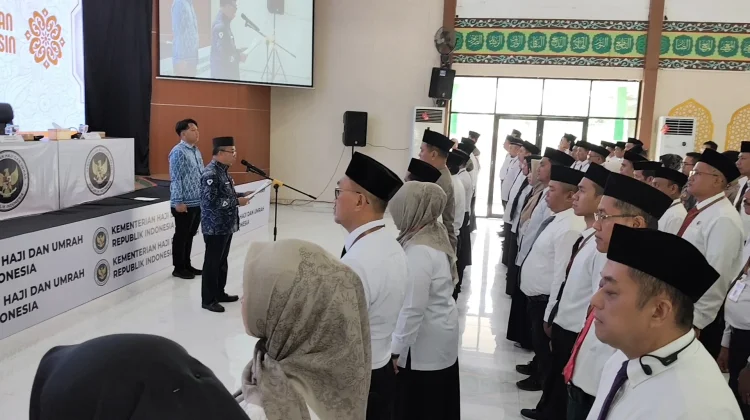 PPIH Embarkasi Banjarmasin 2026 Dikukuhkan, Siap Berikan Layanan Terbaik