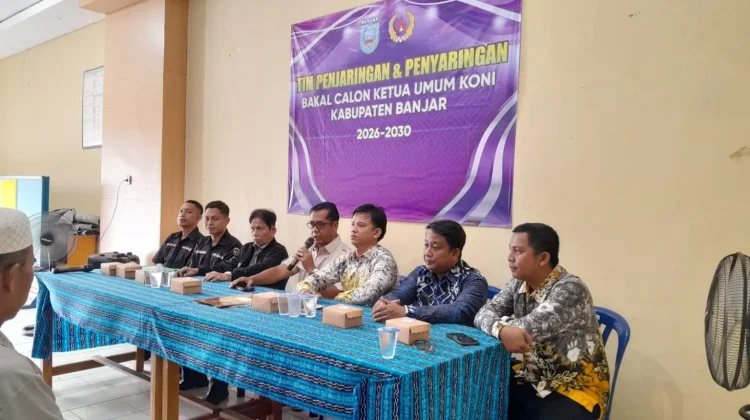 Proses Seleksi Ketum KONI Banjar 2026–2030, Satu Nama Muncul