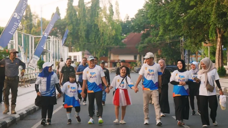 Energi Kota Idaman Meledak di Running Festival 2026 Sambut HUT-27 Kota Banjarbaru