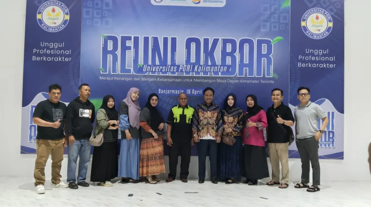 Reuni Akbar Universitas PGRI Kalimantan Sukses Digelar, Alumni Bernostalgia
