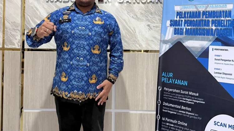 Dinkes Banjar Fasilitasi Scan Barcode