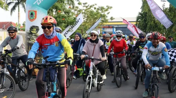 Ribuan Goweser Semarakkan Gowes Starling