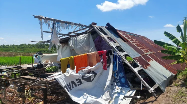 BPBD Banjar Lakukan Verifikasi Rumah Rusak akibat Angin Puting Beliung