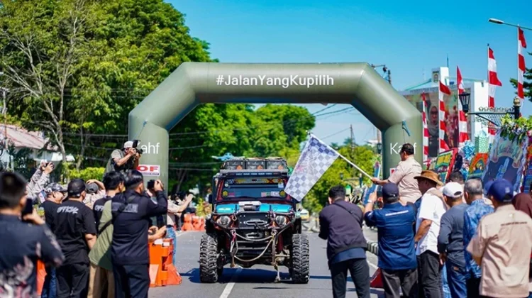 Pemko Banjarbaru Sambut Offroader Se-Indonesia di Momen Spesial Hari Jadi ke-27