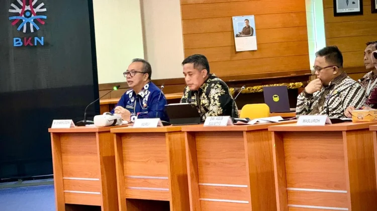 Sekda Kalsel Paparkan Inovasi ke BKN, Bakal Naik Pangkat