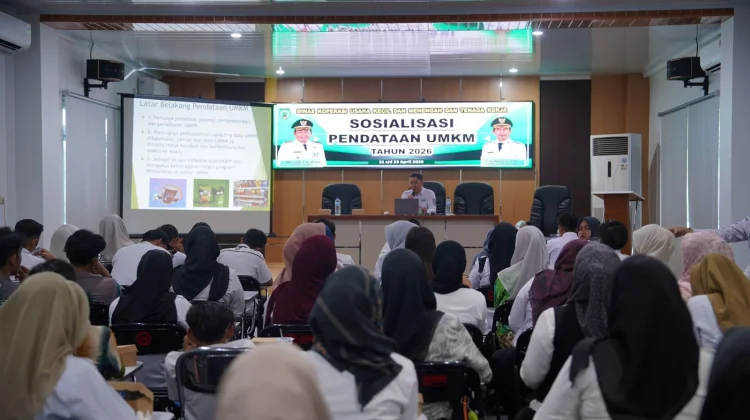 Siapkan Data Mutakhir, DKUKMTK Balangan Sosialisasikan Pendataan UMKM 2026