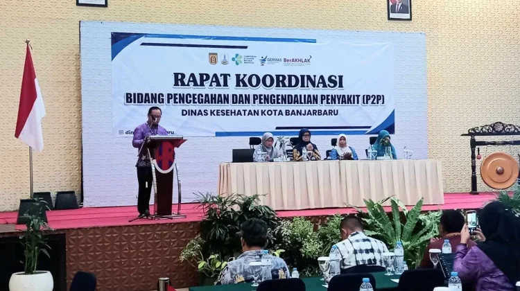 Rakor Lintas Sektor Dinkes Banjarbaru Perkuat Program Kesehatan
