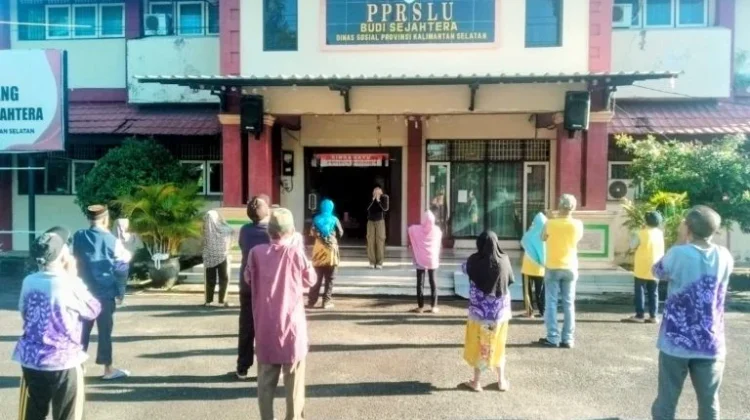 Layanan Panti Lansia Pemprov Kalsel Tetap Maksimal saat WFH