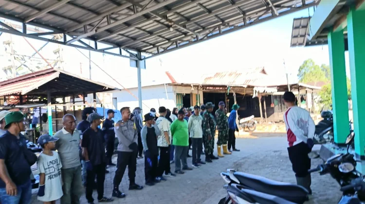 DPRKPLH Banjar Gelar Aksi Giat Bersih di Desa Sungai Batang