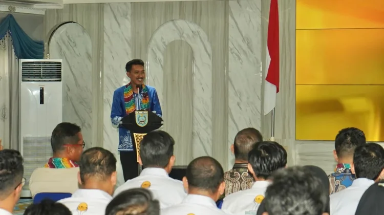 Bupati Banjar  Tekankan Sinergi Pelantikan BPC HIPMI