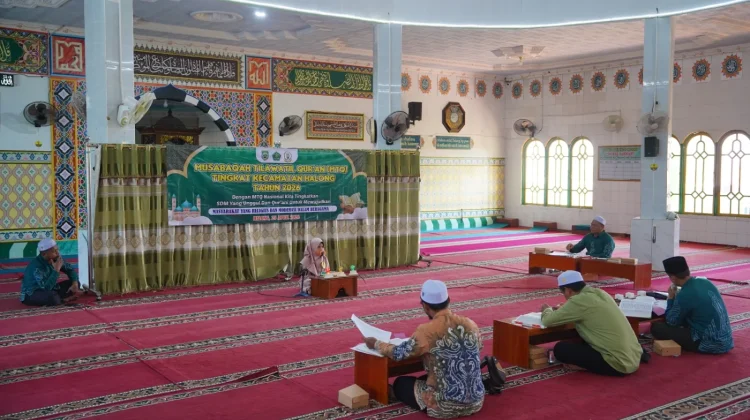 Cari Bibit Terbaik, Kecamatan Halong Gelar Seleksi MTQ Tingkat Kabupaten