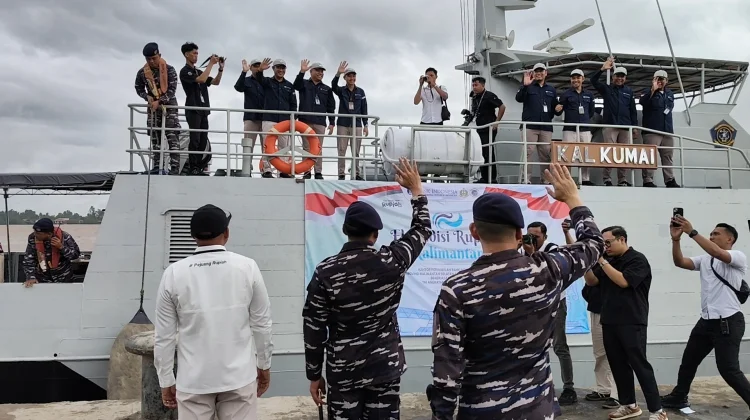 Pemerataan Ekonomi, Bank Indonesia -TNI AL Gelar Ekspedisi Rupiah Kalimantan
