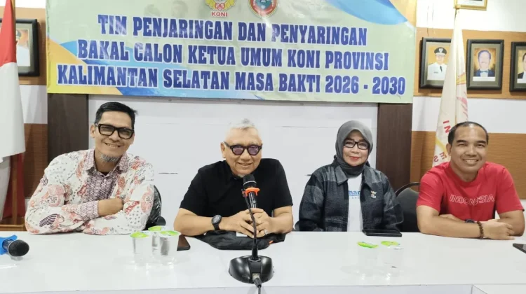 Berkas Pendaftaran Hasnuryadi Sulaiman,  Memenuhi  Syarat Calon  Ketua KONI