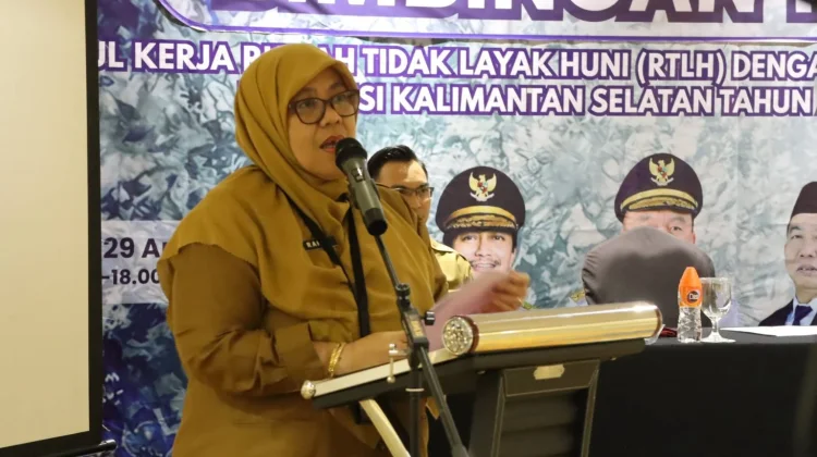 Disperkim Kalsel Perkuat Pengawasan RTLH