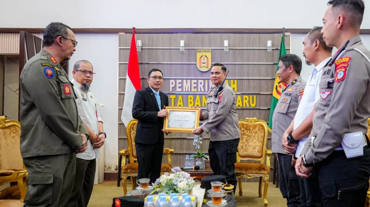 Pemko Banjarbaru Apresiasi Polres atas Inovasi Aplikasi “CANGKAL” untuk Keamanan