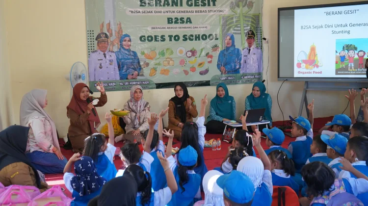 Tekan Stunting, DKP3 Balangan Sosialisasi Gizi Seimbang sejak Dini