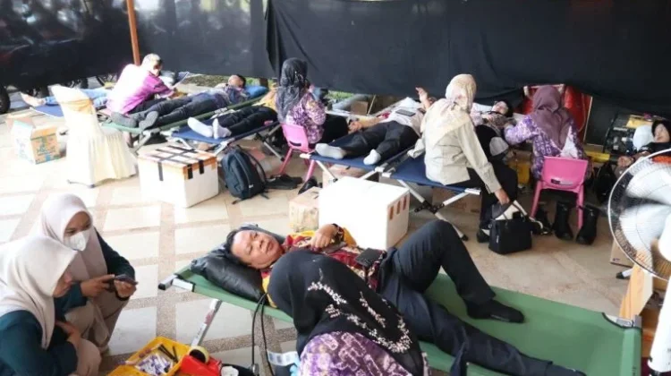 Peringati Hari Kesiapsiagaan Bencana BPBD Kalsel Gelar Donor Darah