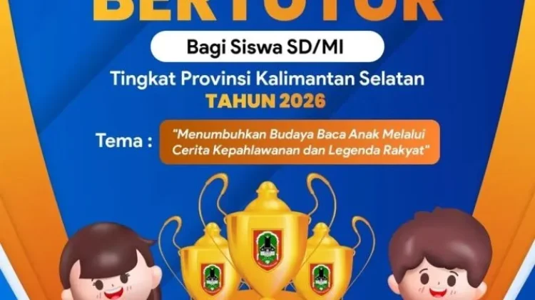 Lomba Bertutur Upaya Dispersip Kalsel Tingkatkan Literasi Generasi Muda