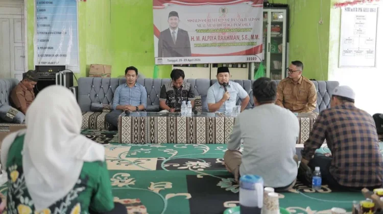 Alpiya Rakhman Sosialisasikan Nilai Pancasila Perkuat Persatuan