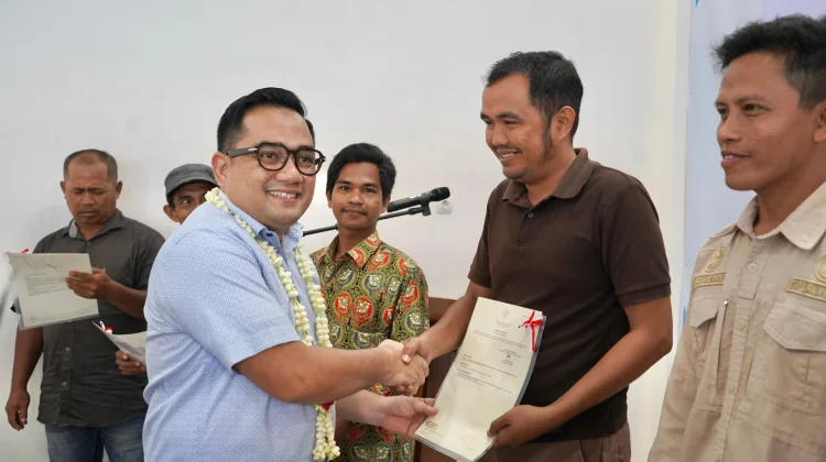 Ketua Komisi II DPR RI Lakukan Sosialisasi & Dukungan Percepatan Pensertipikatan T
