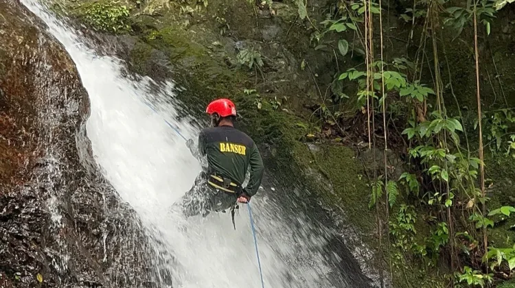 Riam Paka Balangan Jadi Destinasi Canyonering dan Tyrolean
