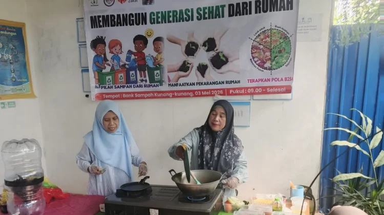 Kolaborasi Demo Masak untuk Gizi Sehat