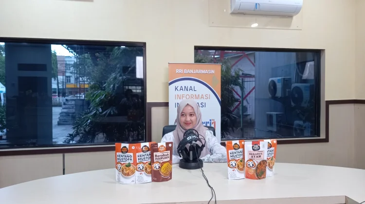 UMKM Nyanyat Foodies Banjarmasin Tembus Pasar Global