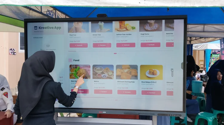 Aplikasi Pemesanan Makanan Kreativa Fest App Karya Anak SMK Maestro