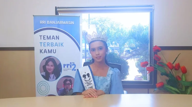 Khalesha Khaira Syahbana Bawa Misi Budaya Banjar di Ajang Pelajar Nasional