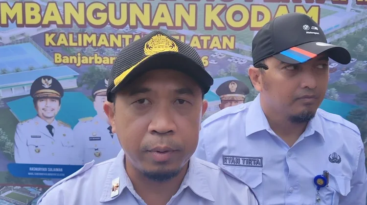 Tiang Pertama Makodam Lambung Mangkurat Dipancang, Target Rampung 2027