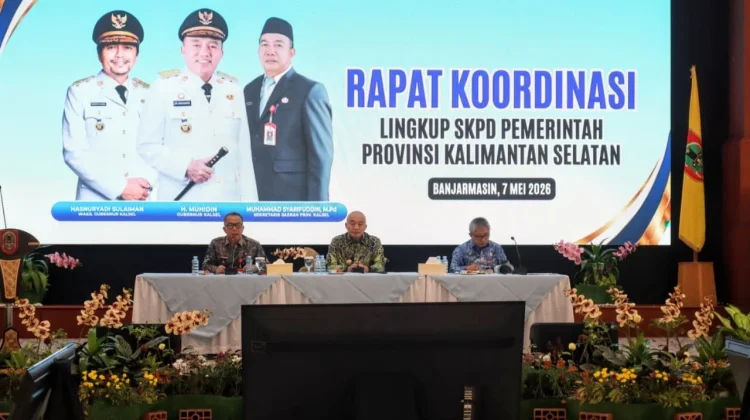 Rapat Koordinasi SKPD, Gubernur Kalsel  Dorong Penguatan Pelayanan Digital