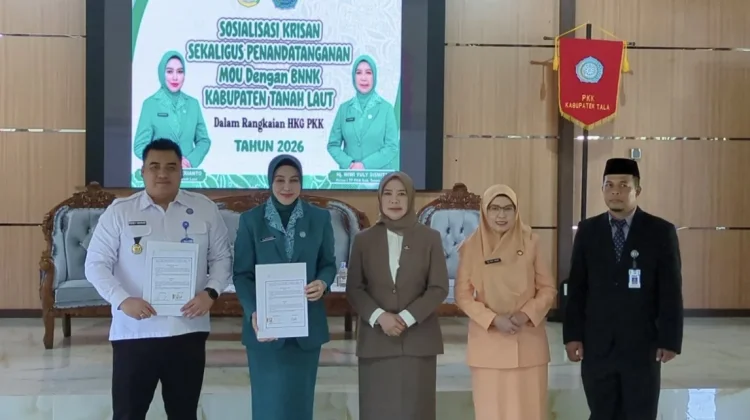 BNNK Tala Gandeng TP PKK, Cegah Penyalahgunaan Narkoba dari Lingkup Keluarga