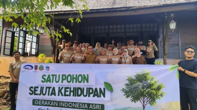 HUT ke-43 BPKP Pemprov Kalsel Gerakan Penghijauan