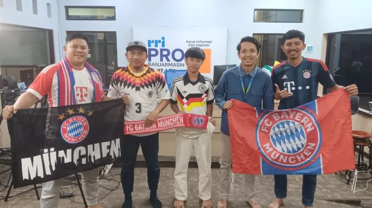 FCBFI Banjarmasin Jadi Wadah Pemersatu Fans Bayern Munchen di Kalsel