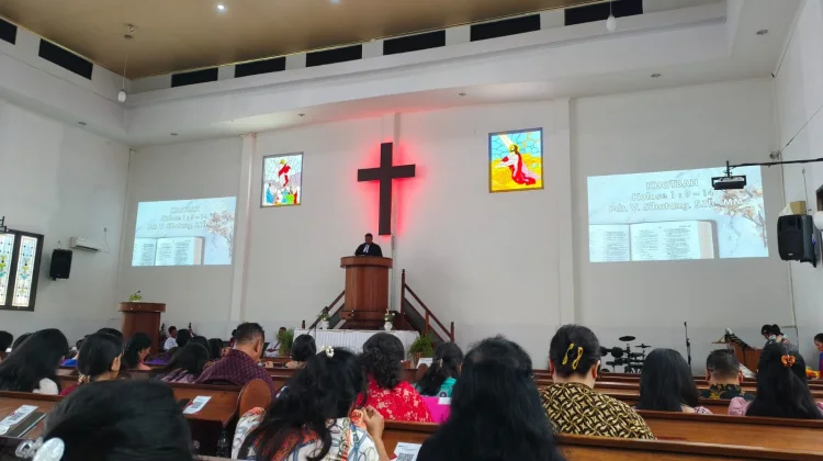 Kenaikan Isa Almasih Ingatkan Jemaat pada Pengorbanan Yesus