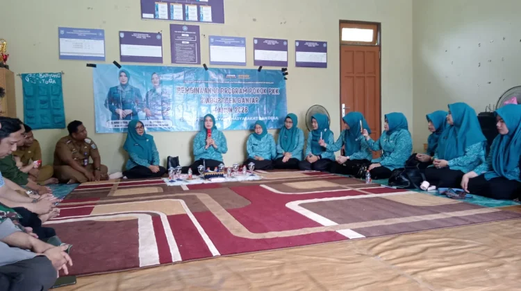 TP PKK Banjar Gelar Pembinaan 10 Program Pokok PKK di Desa Madurejo